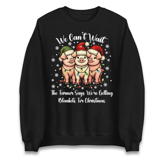 Three Pigs Christmas Jumper