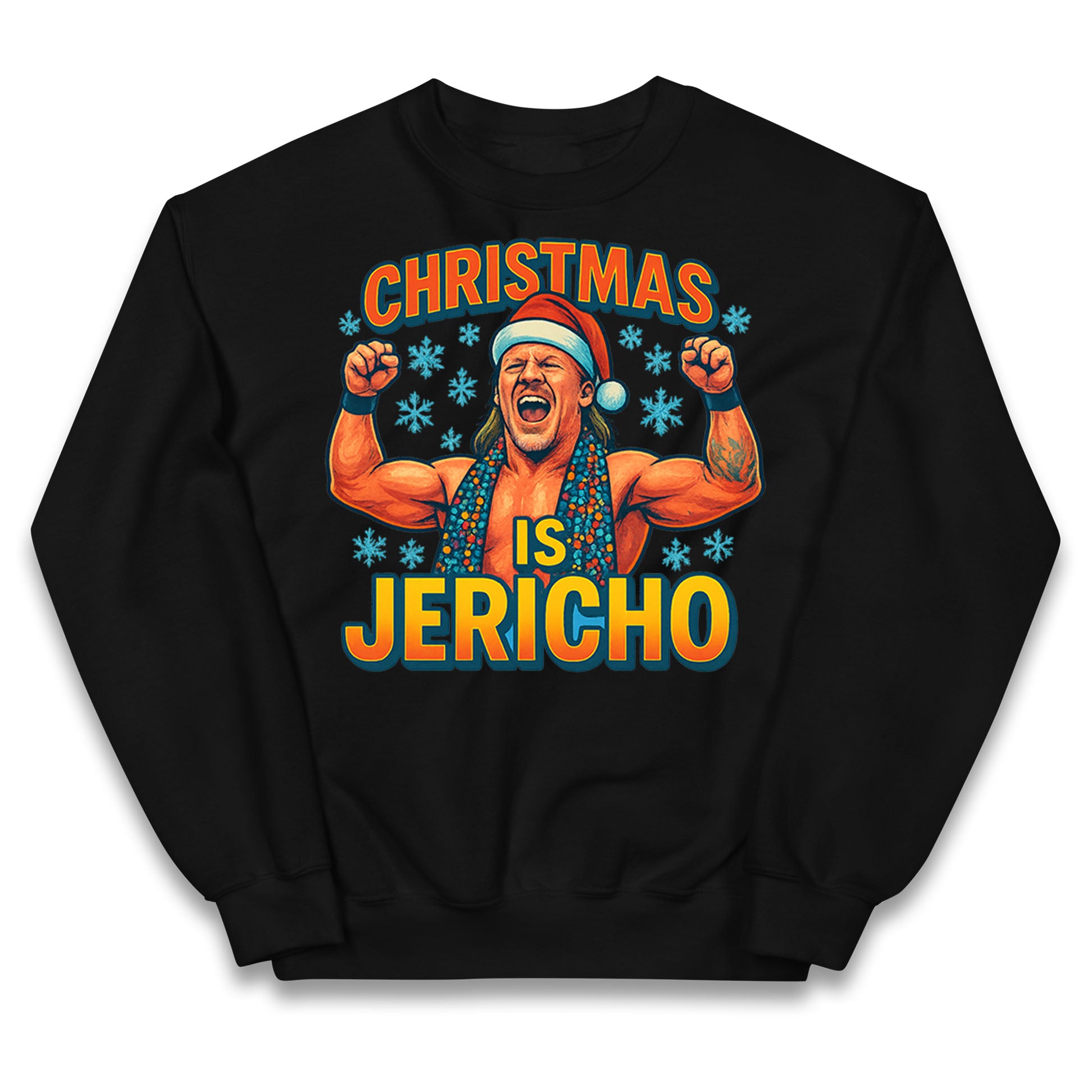 Chris Jericho Christmas Kids Jumper