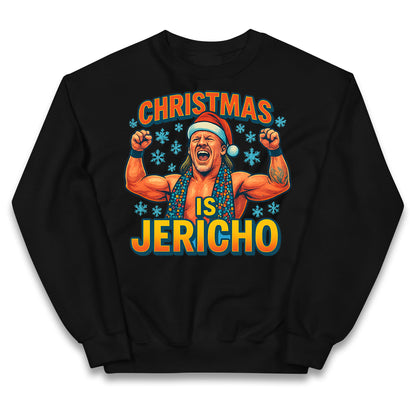 Chris Jericho Christmas Kids Jumper