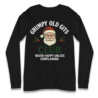 Grumpy Christmas Longsleeve T Shirt