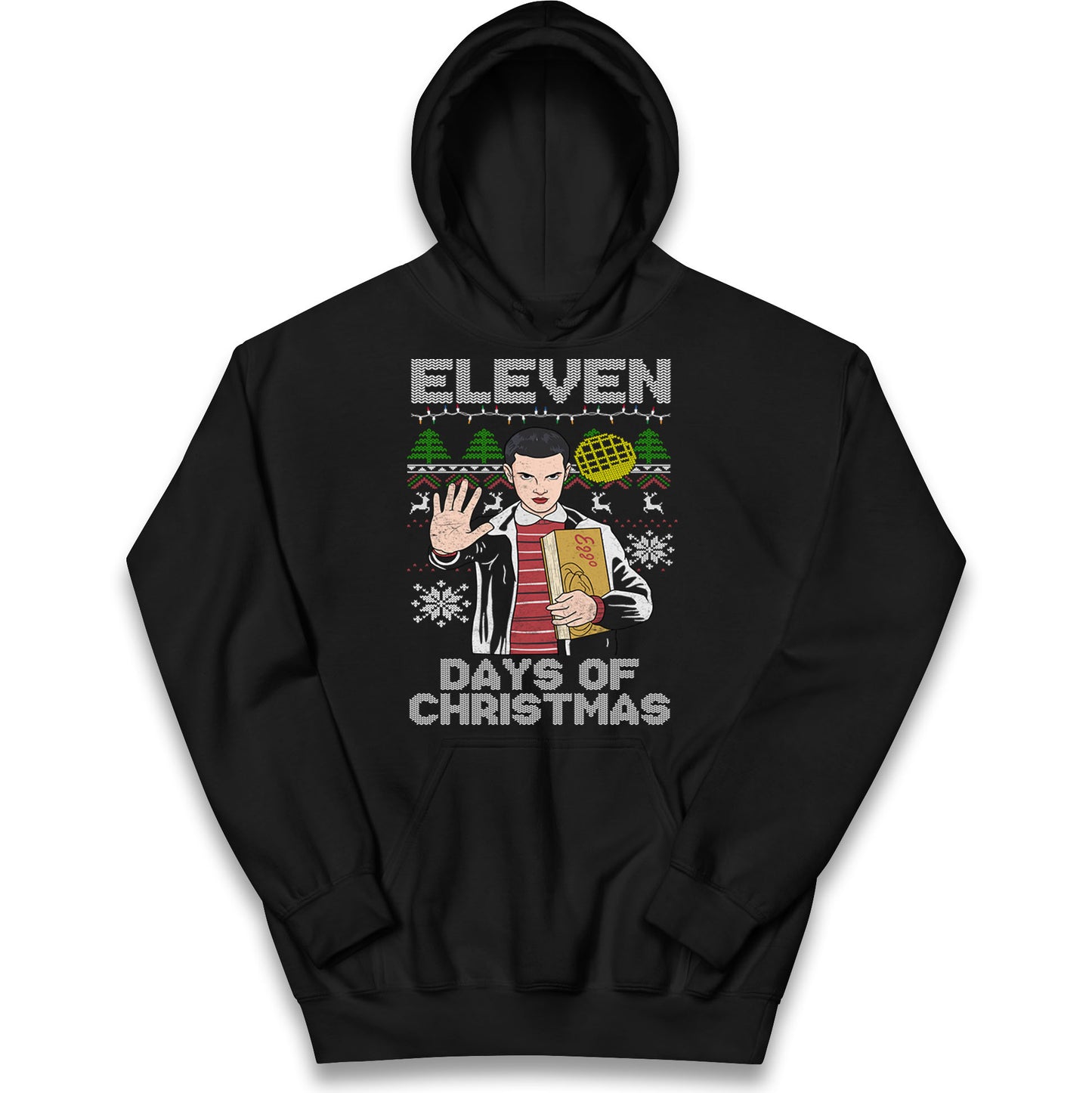 Eleven Christmas Kids Hoodie