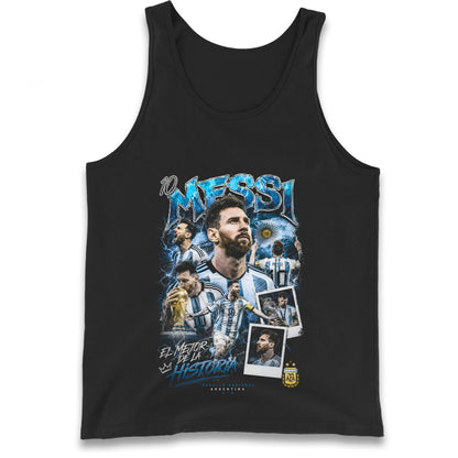 10 Messi Argentina Tank Top 