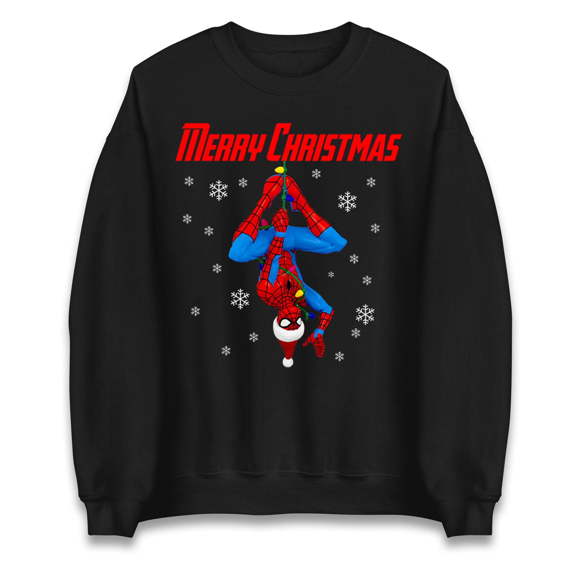 spider man christmas sweatshirt