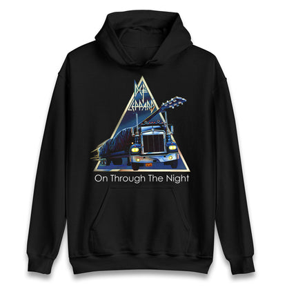 Leppard On Through The Night Hoodie