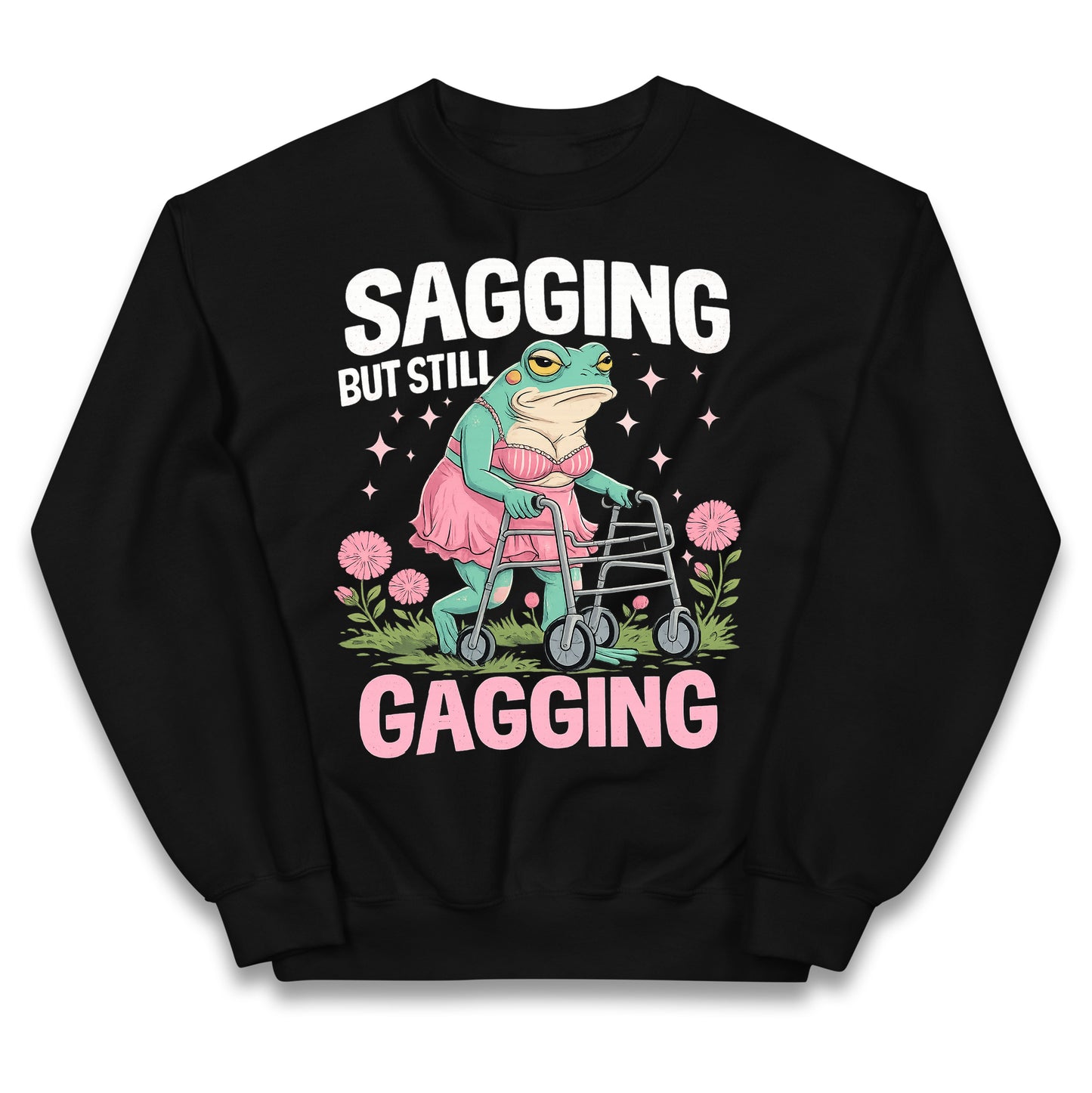 Sagging But Still Gagging Kids Jumper 