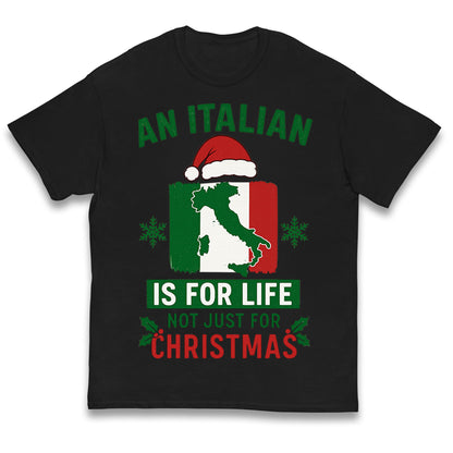 Italian Christmas Kids T Shirt