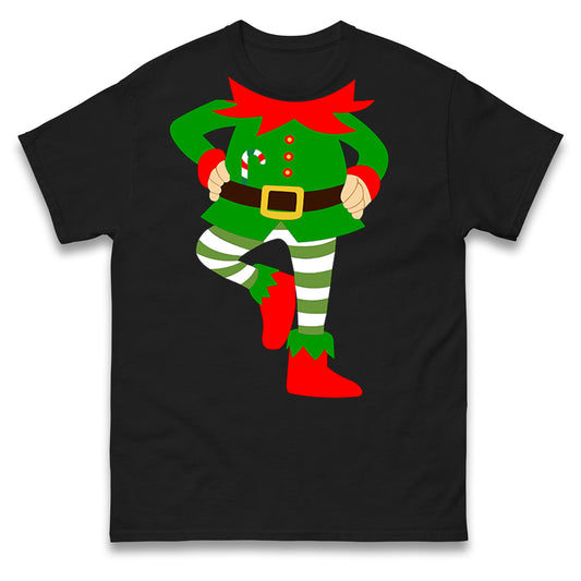 Personalise Christmas Party Wear Elf Mens t shirt