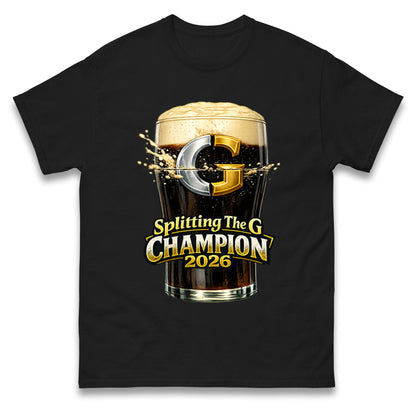 Splitting The G Champion T Shirt