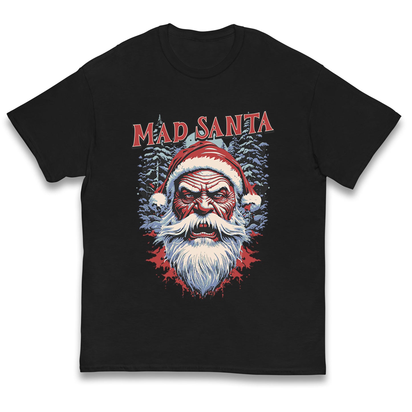 Mad Santa Kids T Shirt