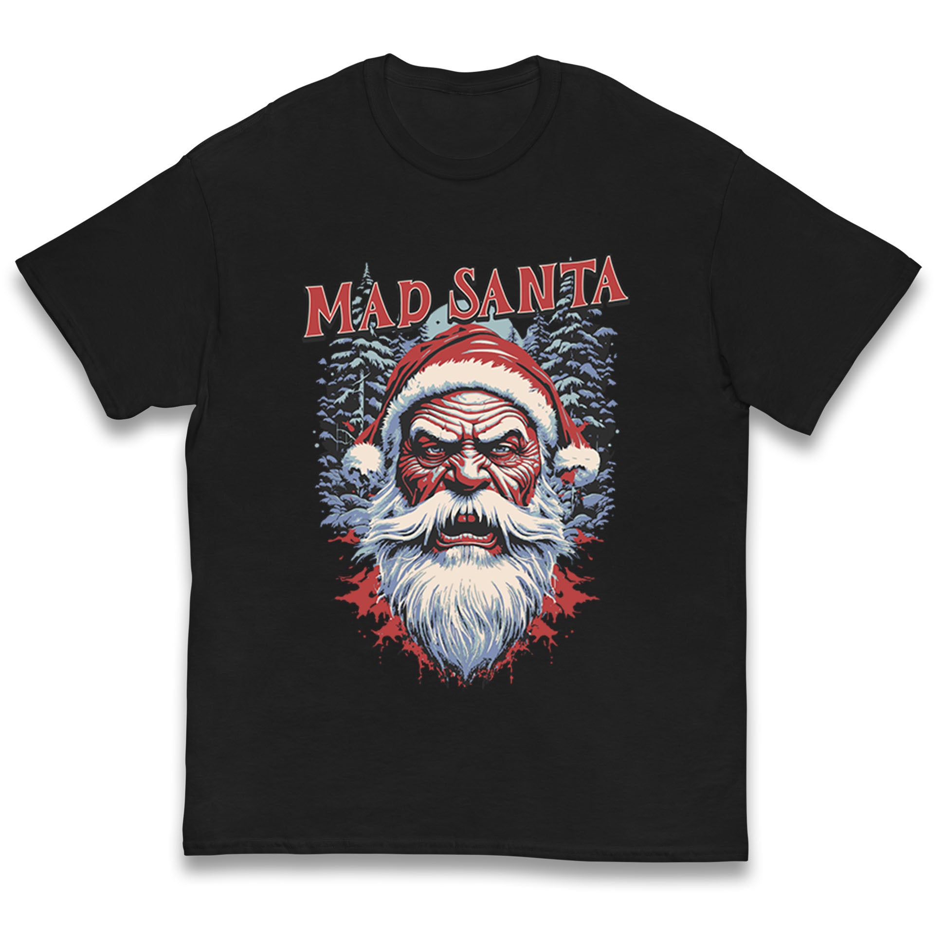 Mad Santa Kids T Shirt