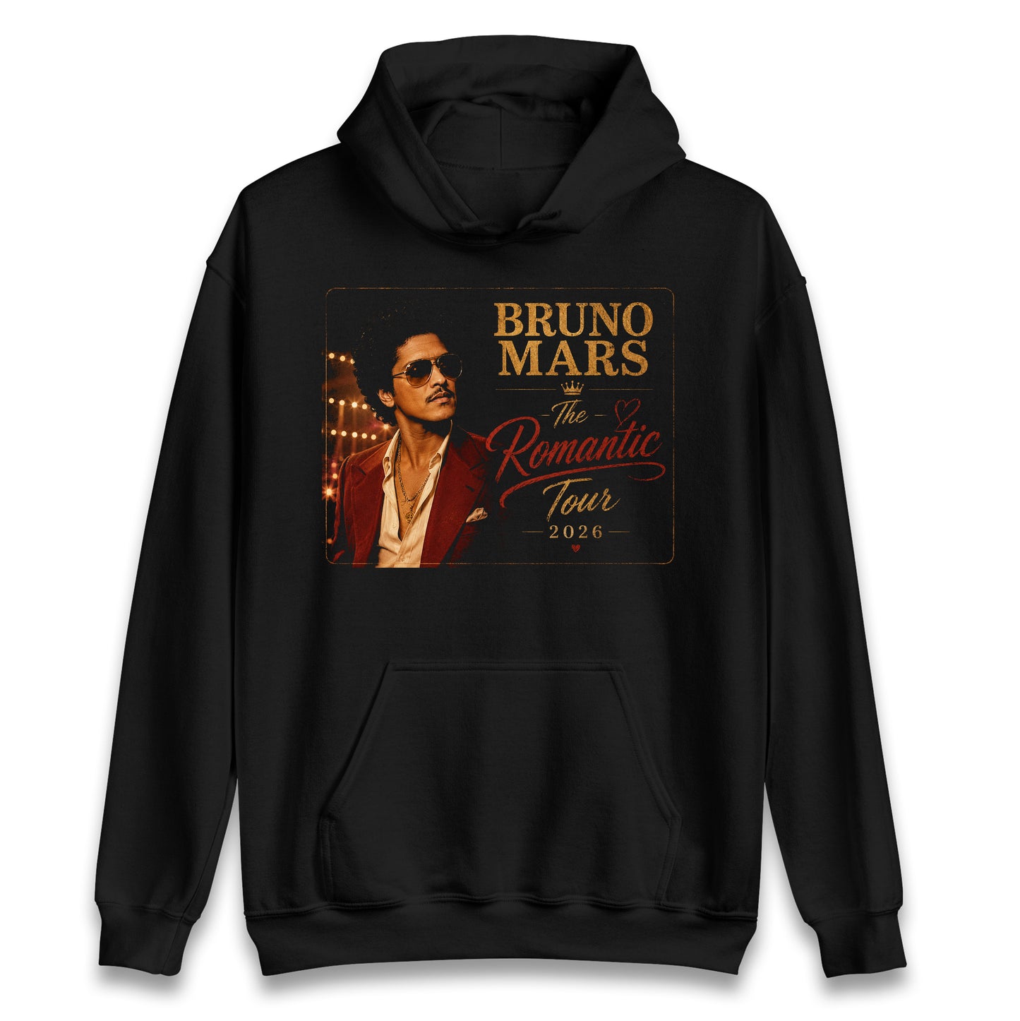 Bruno Mars The Romantic Tour 2026 Hoodie