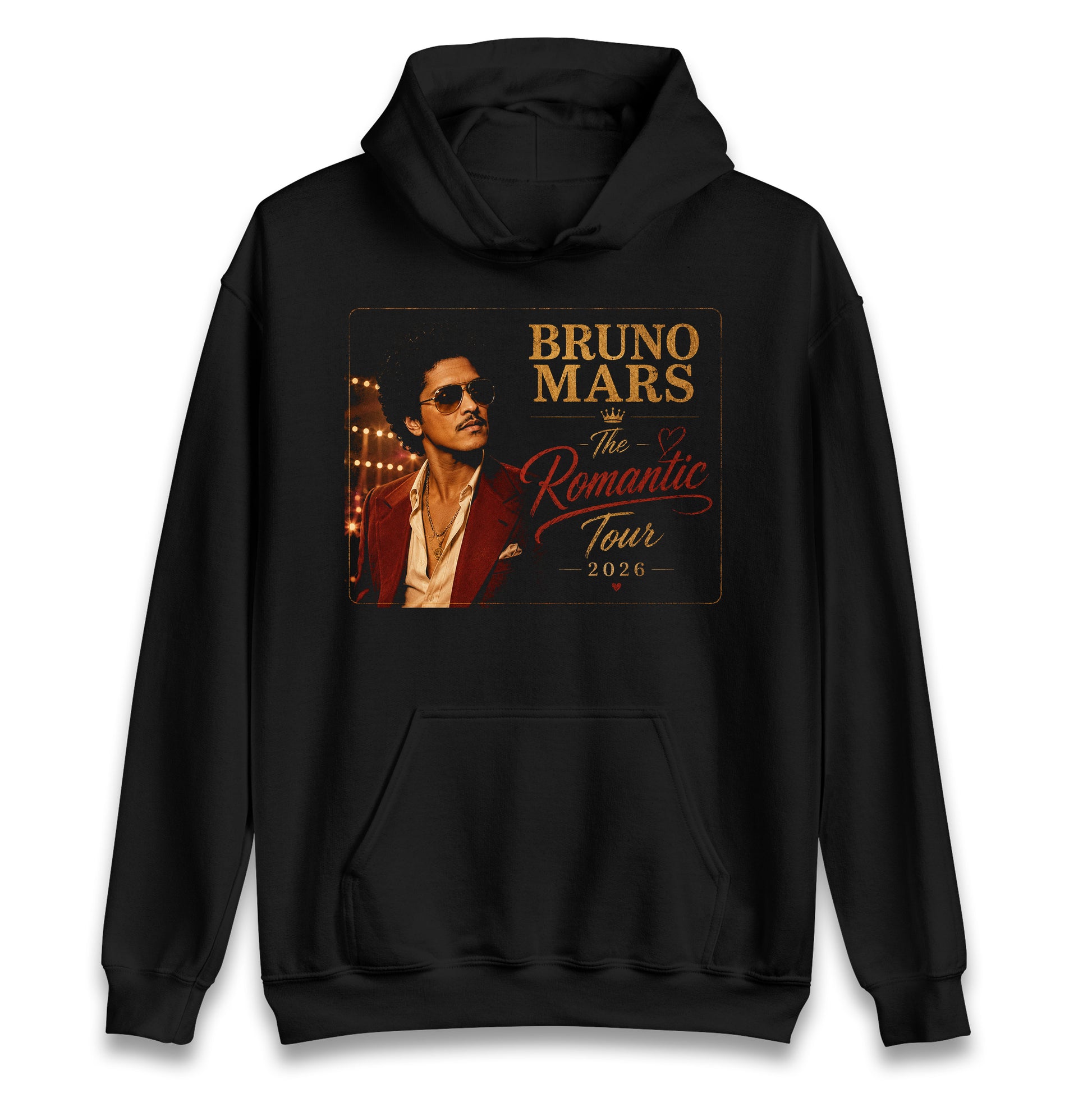Bruno Mars The Romantic Tour 2026 Hoodie