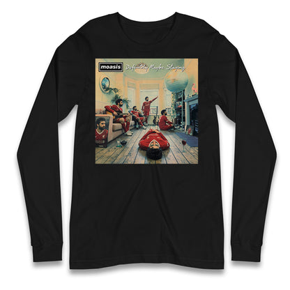 Moasis Definitely Maybe Staying Liverpool Long Sleeve Shirt