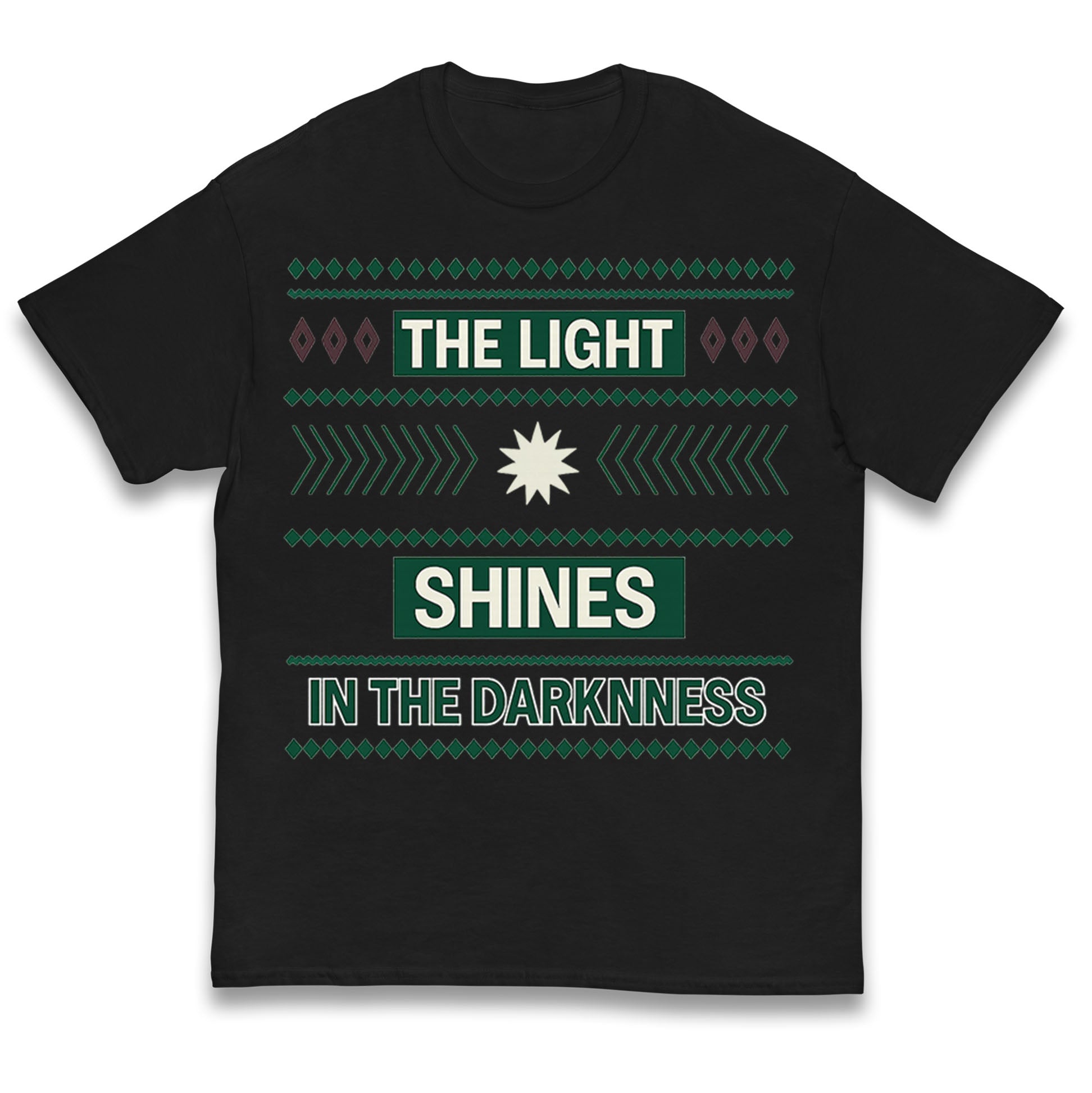 The Light Shines in the Darkness Kids T Shirt