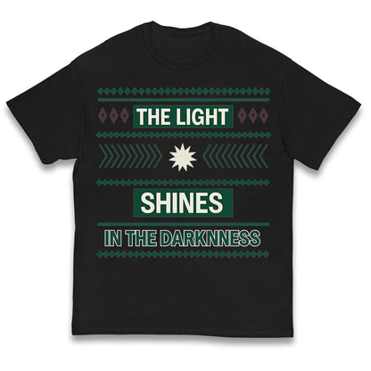The Light Shines in the Darkness Kids T Shirt