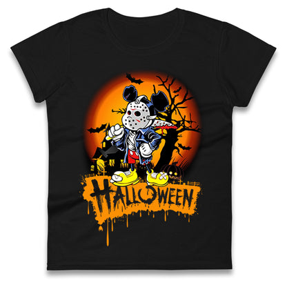 Mickey Mouse Haunted Halloween t shirt
