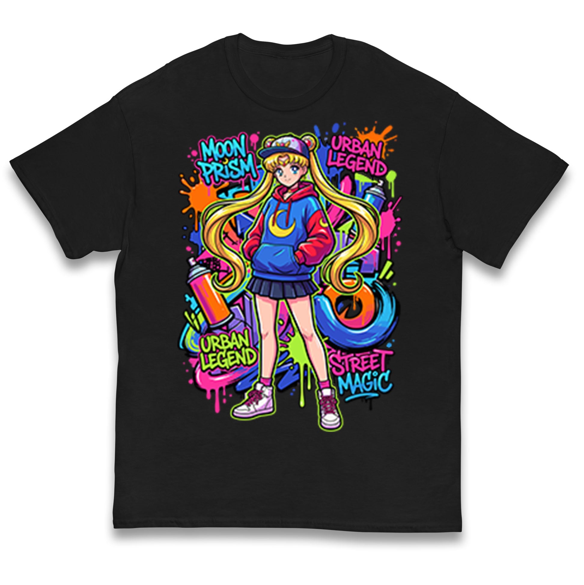 Moon Prism Power Kids T Shirt