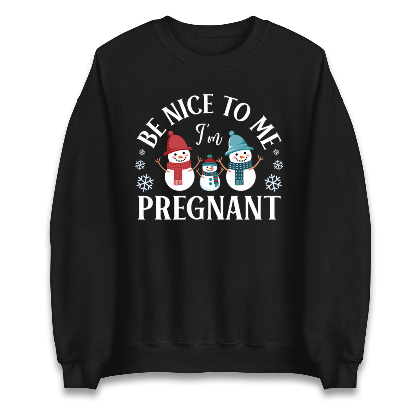 Pregnant At Christmas Jumper