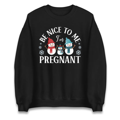 Pregnant At Christmas Jumper