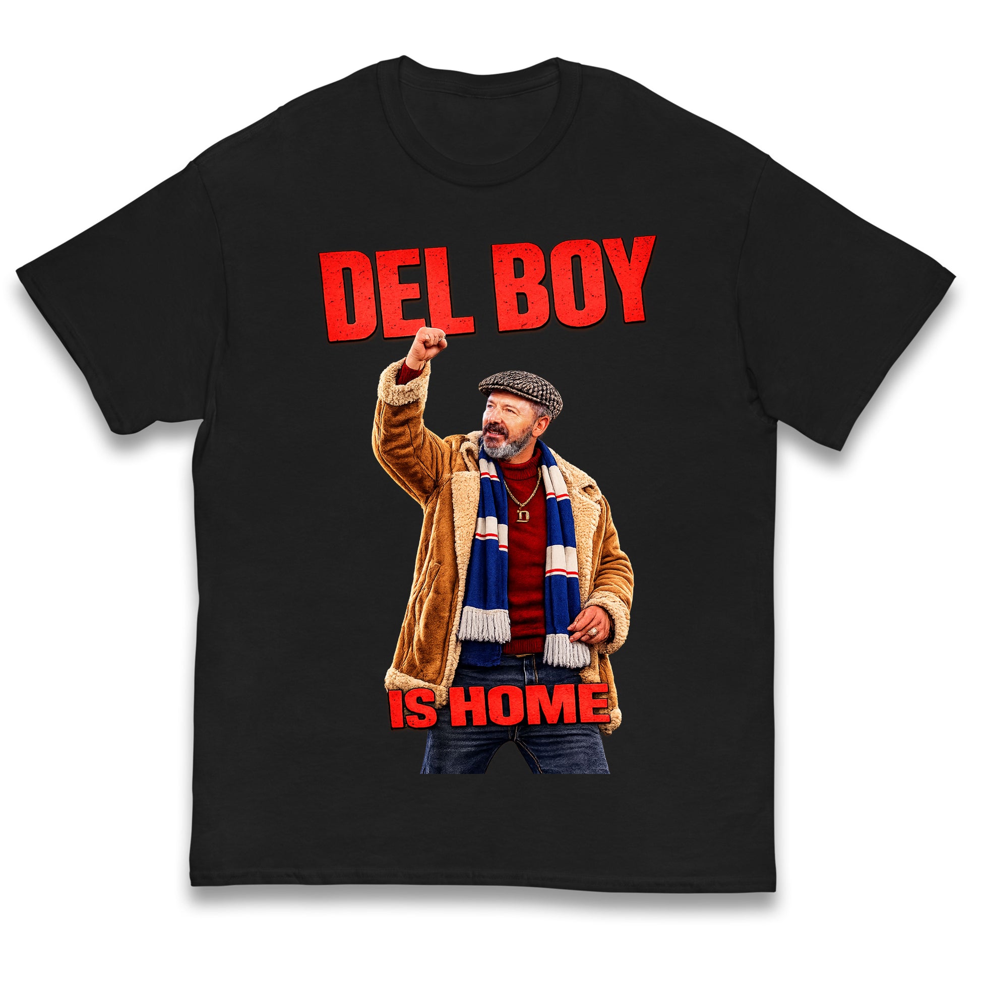 Derek McInnes Rangers Del Boy Football Kids T Shirt