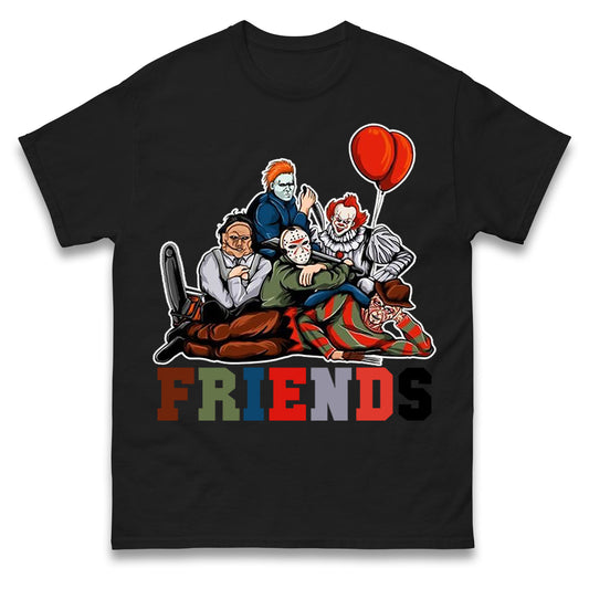 Horror Vintage Characters Friends t shirts
