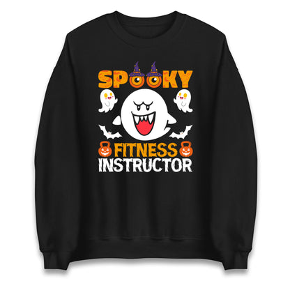 Spooky Fitness Instructor Halloween Sweatshirt
