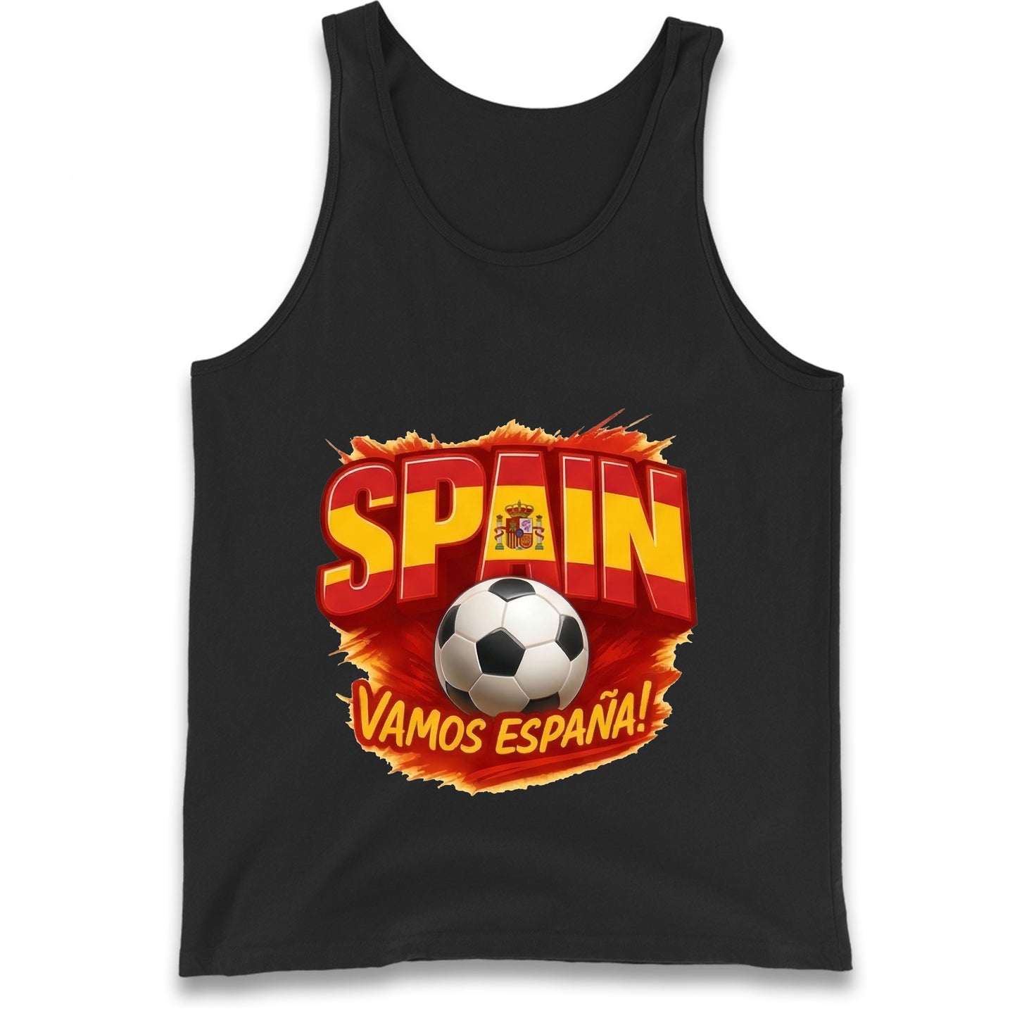 Spain Retro World Cup Tank Top