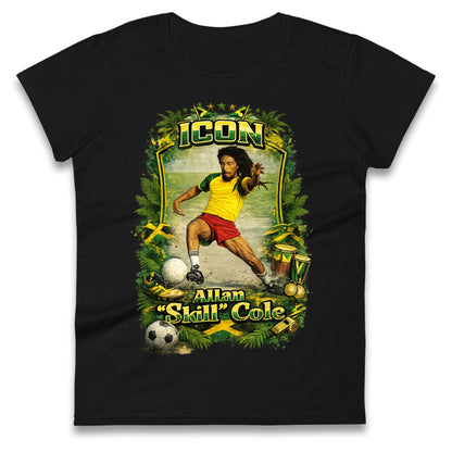 Jamaica Football Ladies T Shirt