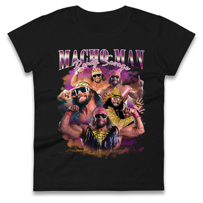 Macho Man Bootleg Womens t shirt