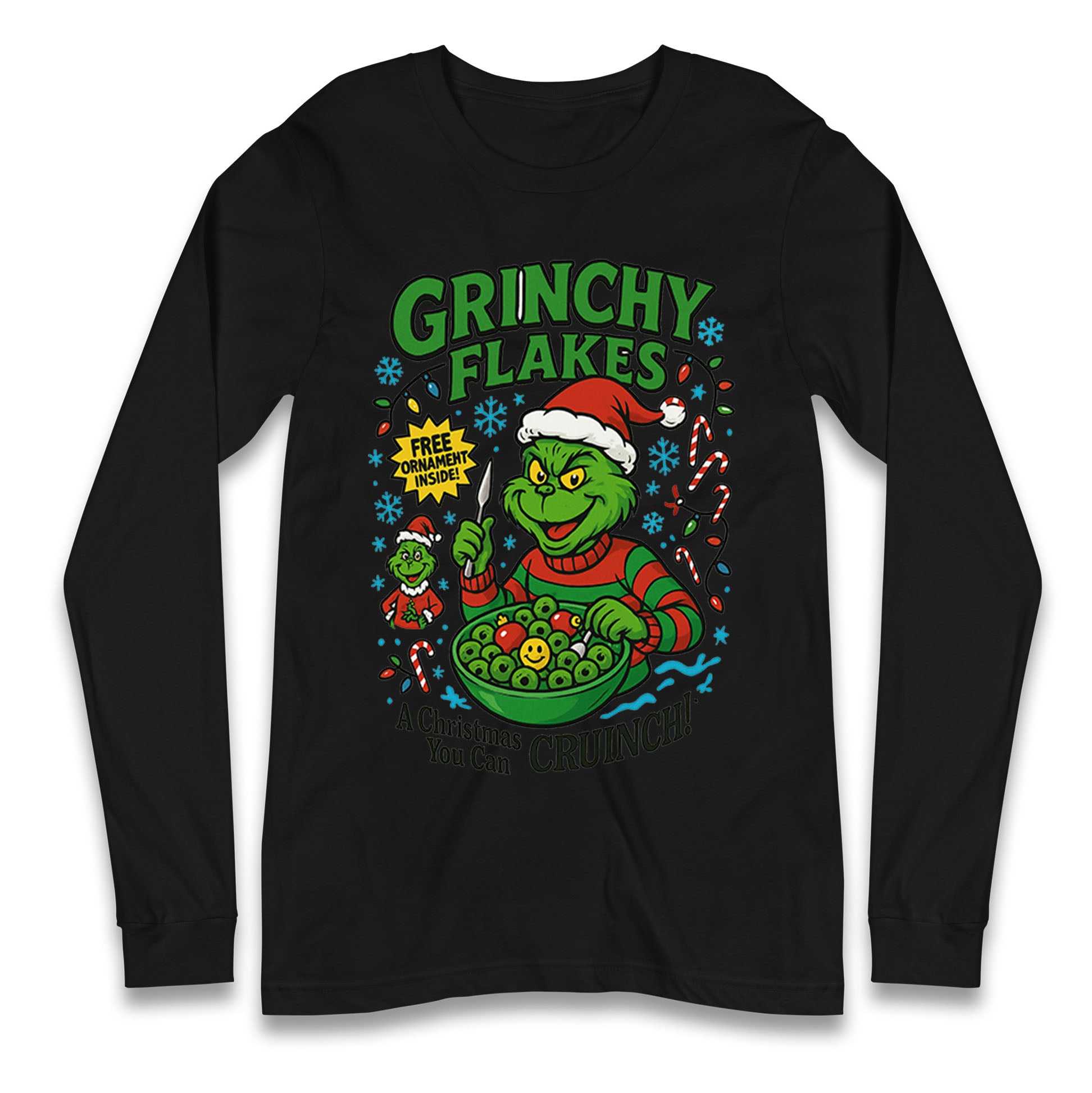Grinch Christmas Longsleeve T Shirt
