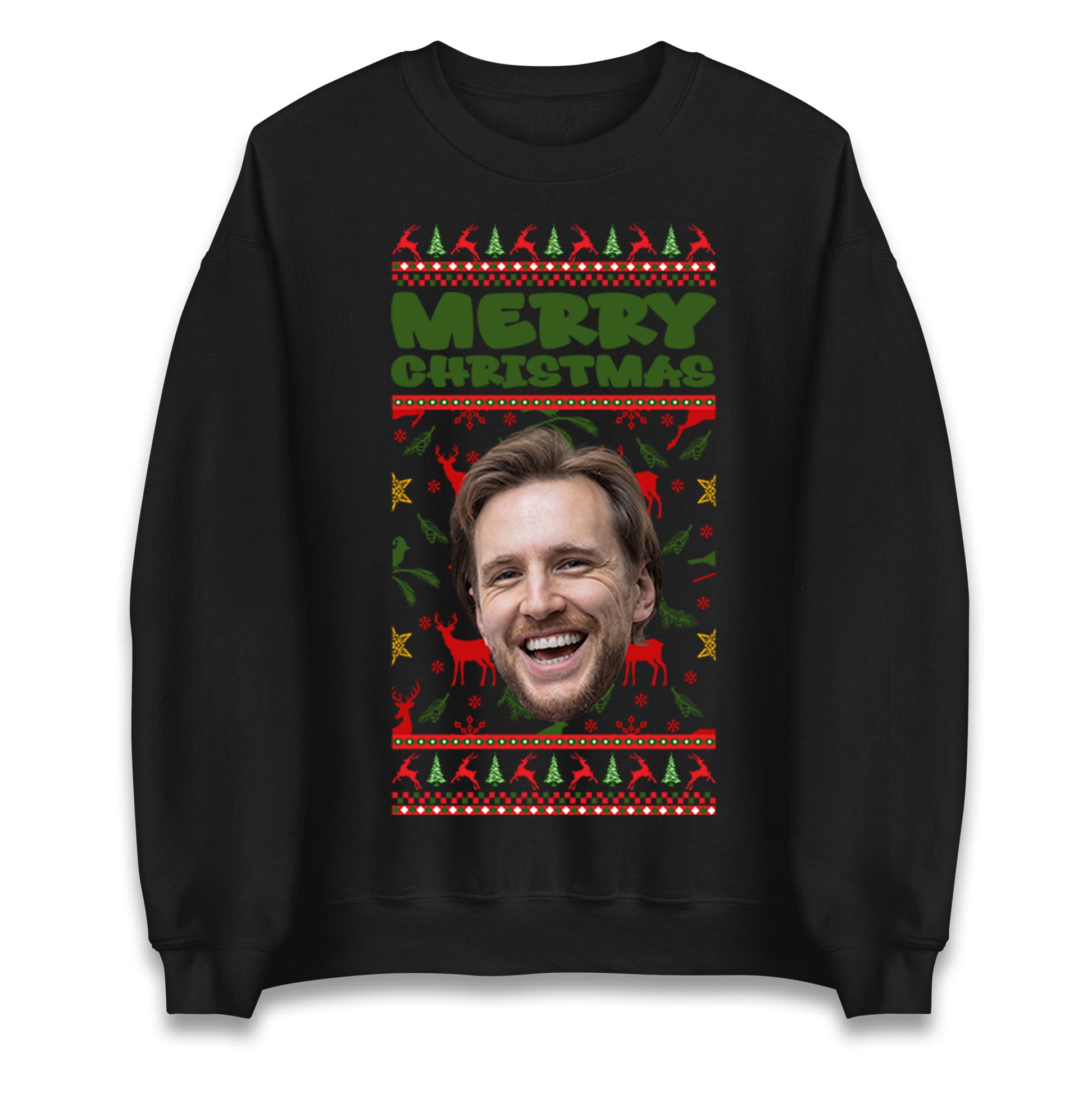 Personalise Merry Christmas Sweatshirt
