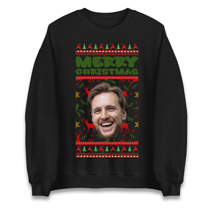 Personalise Merry Christmas Sweatshirt
