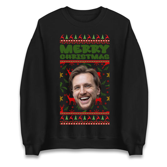 Personalise Merry Christmas Sweatshirt
