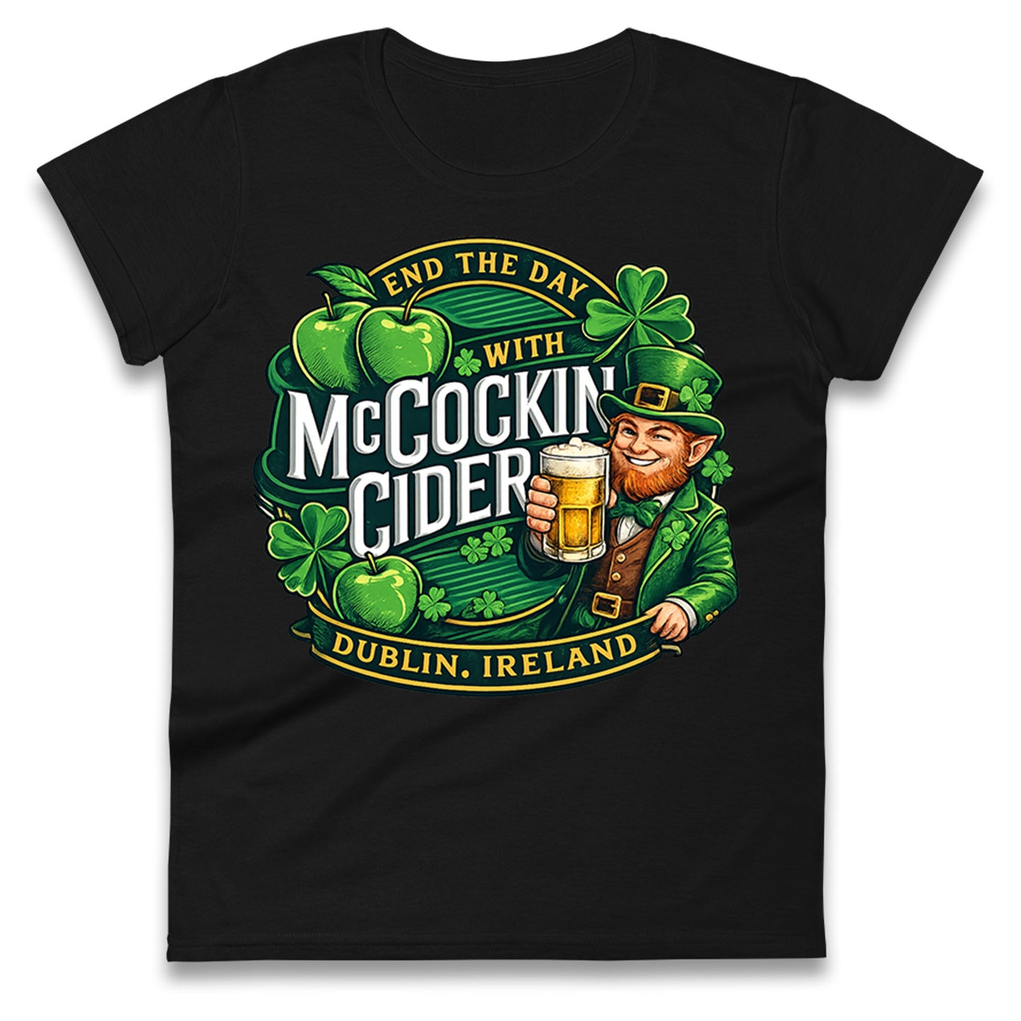McCockin Cider Ladies T Shirt 