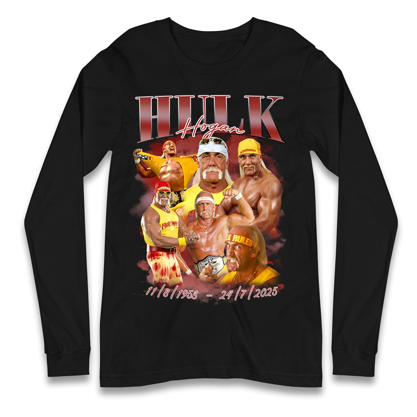 Hulk Hogan Bootleg Longsleeve T Shirt