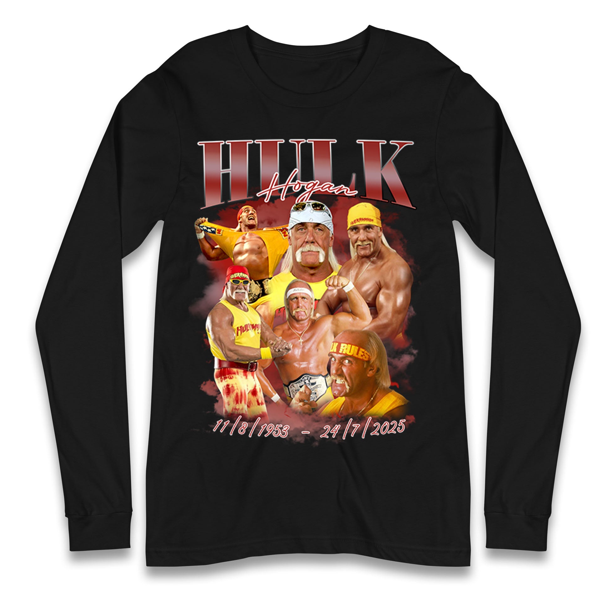 Hulk Hogan Bootleg Longsleeve T Shirt