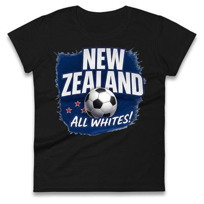 New Zealand Retro World Cup Ladies T Shirt