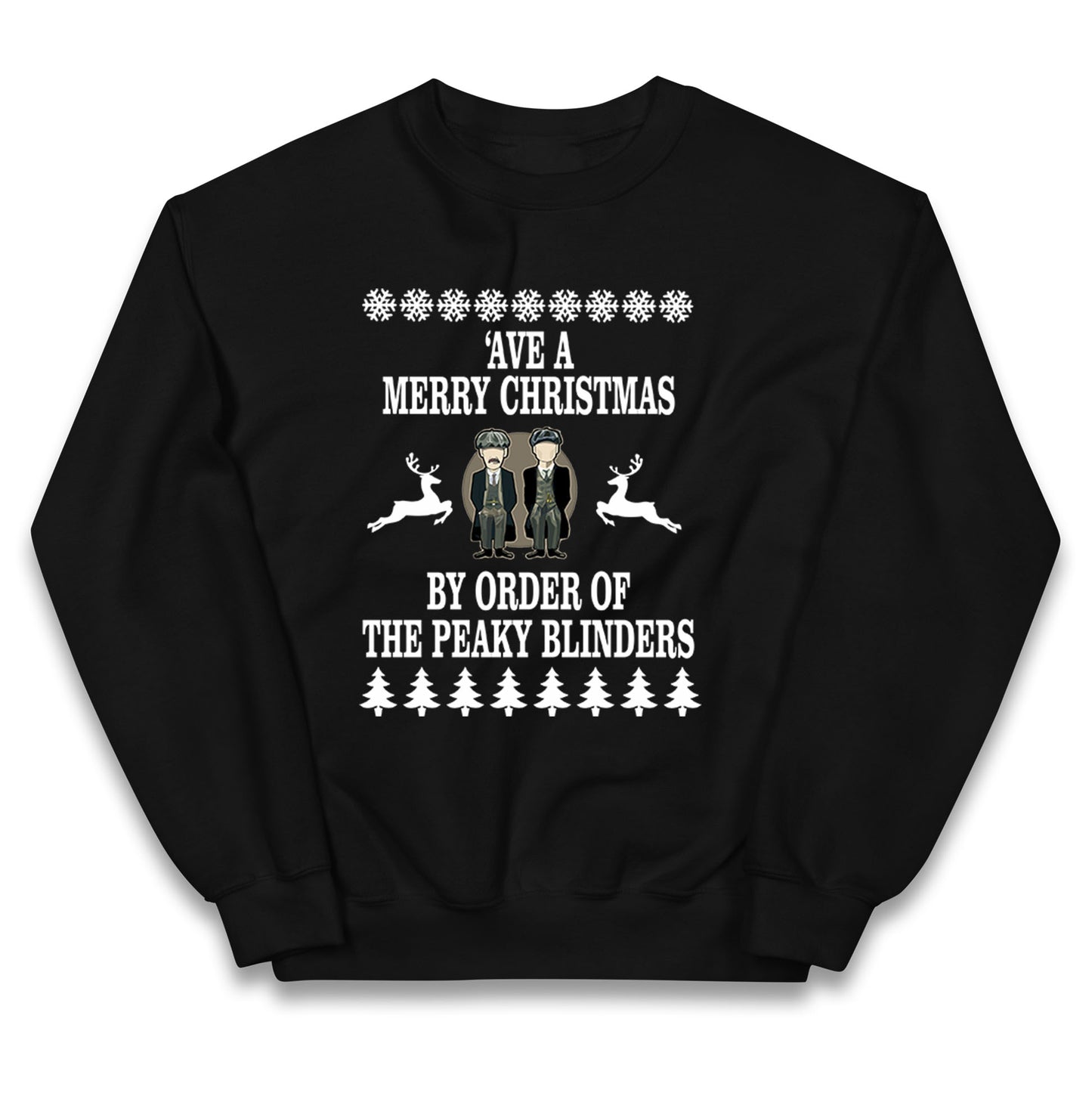 Peaky Blinders Christmas Kids Jumper