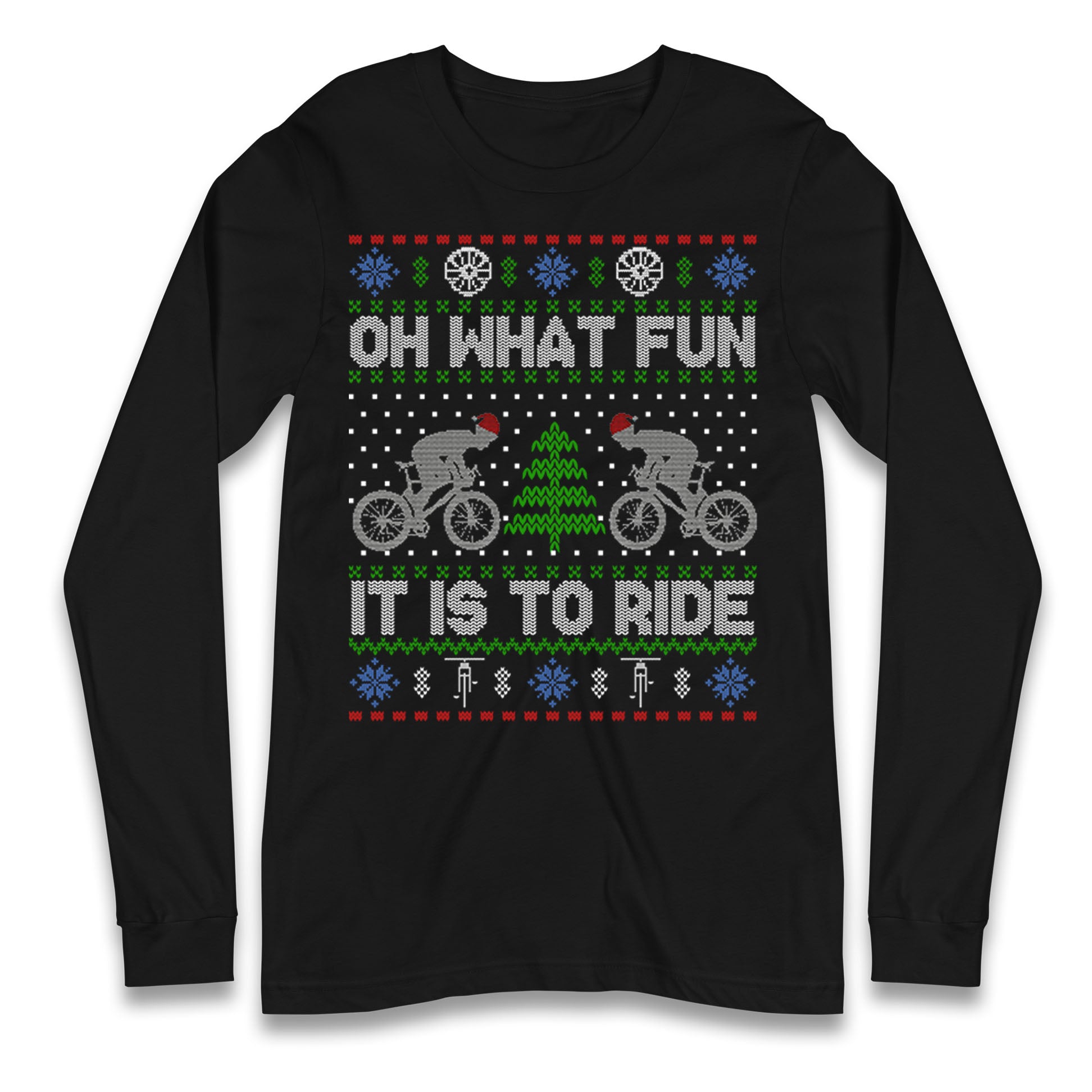 BMX Christmas Longsleeve T Shirt