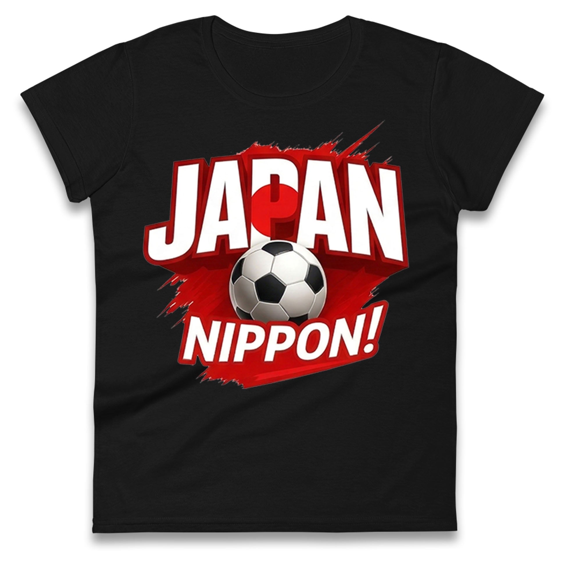 Japan Retro World Cup Ladies T Shirt