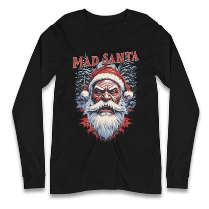 Mad Santa Longsleeve T Shirt