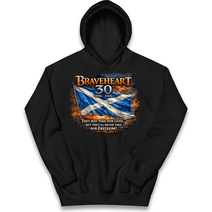 Braveheart 30th Anniversary Kids Hoodie
