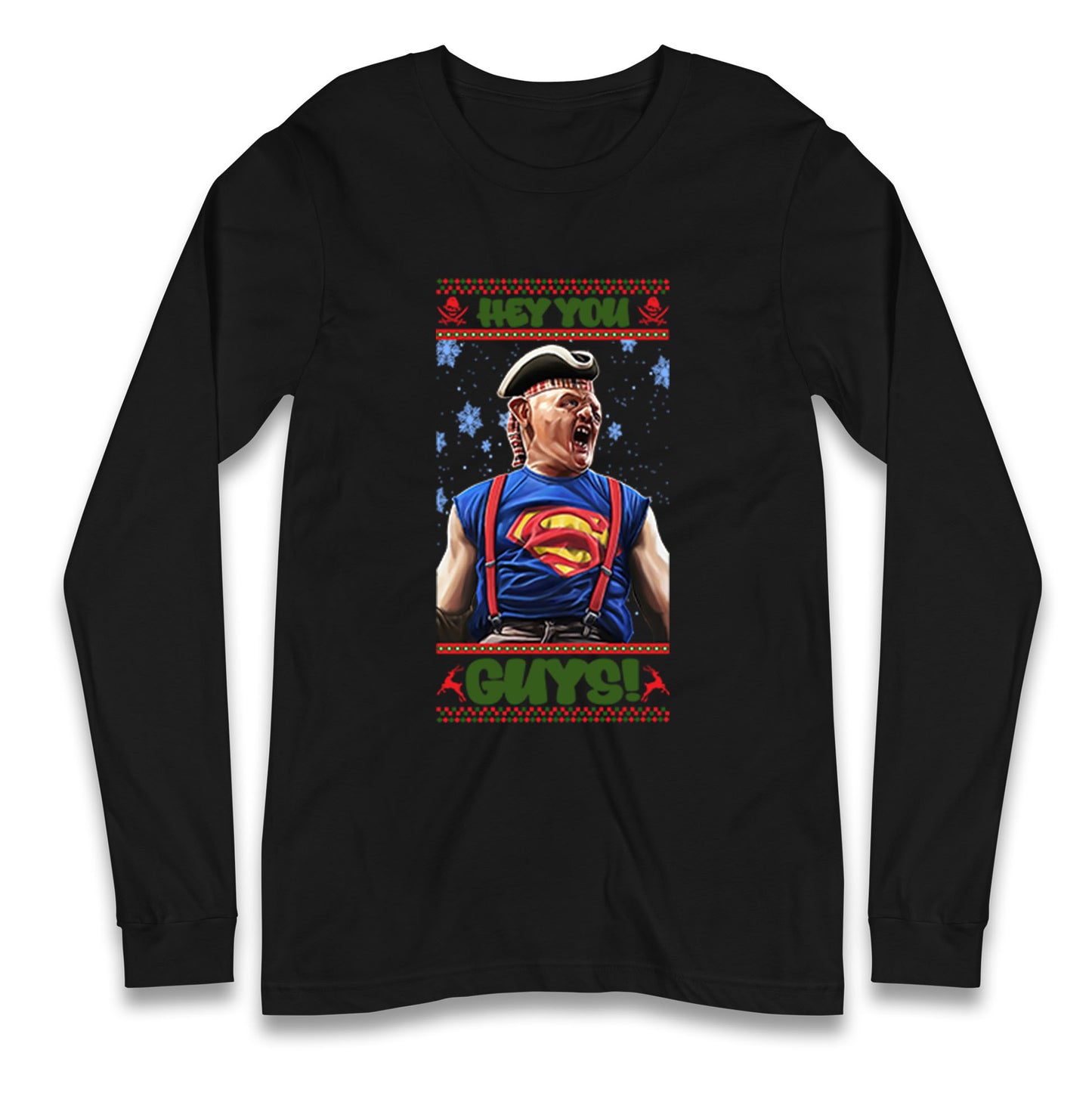 sloth christmas long sleeve t shirt