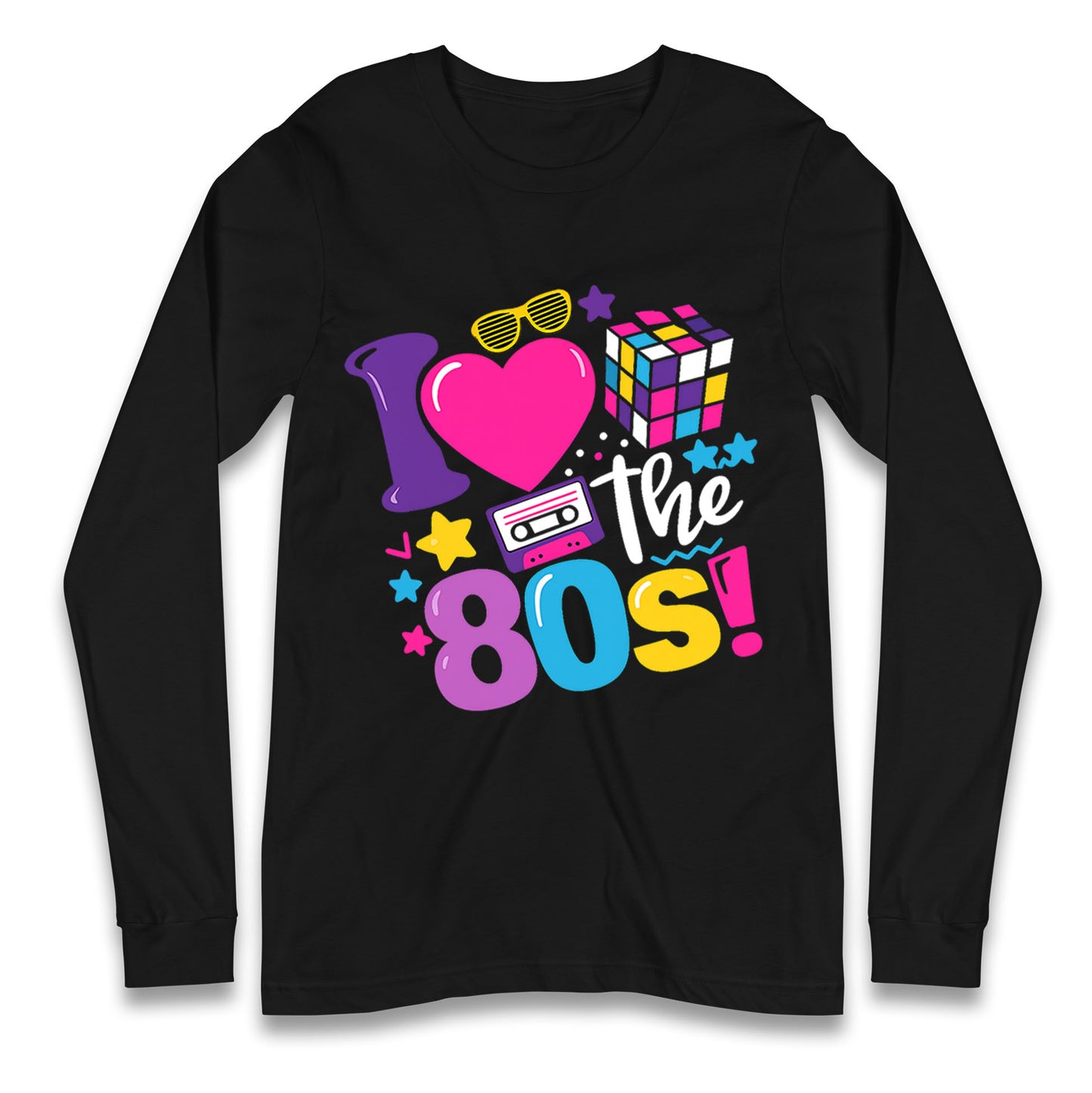 I Love The 80's Longsleeve T Shirt