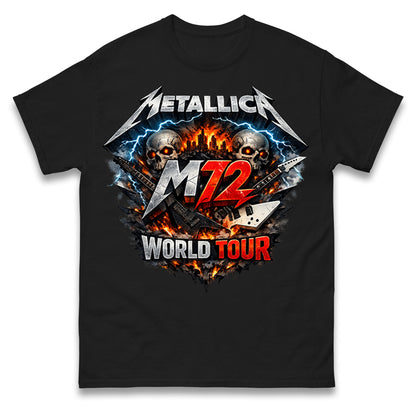 Metallica M72 World Tour T Shirt