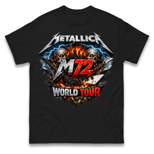 Metallica M72 World Tour T Shirt