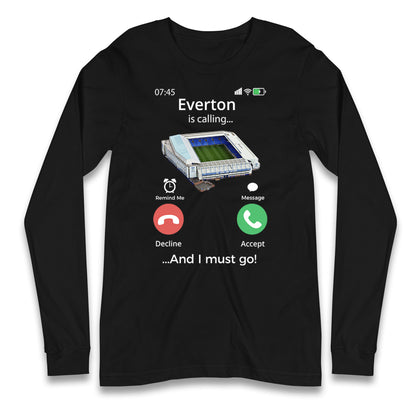 everton long sleeve jersey