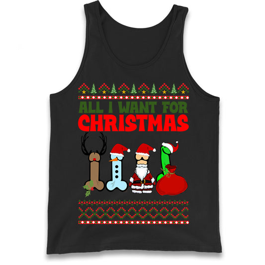All I Want For Christmas Funny Tank Top