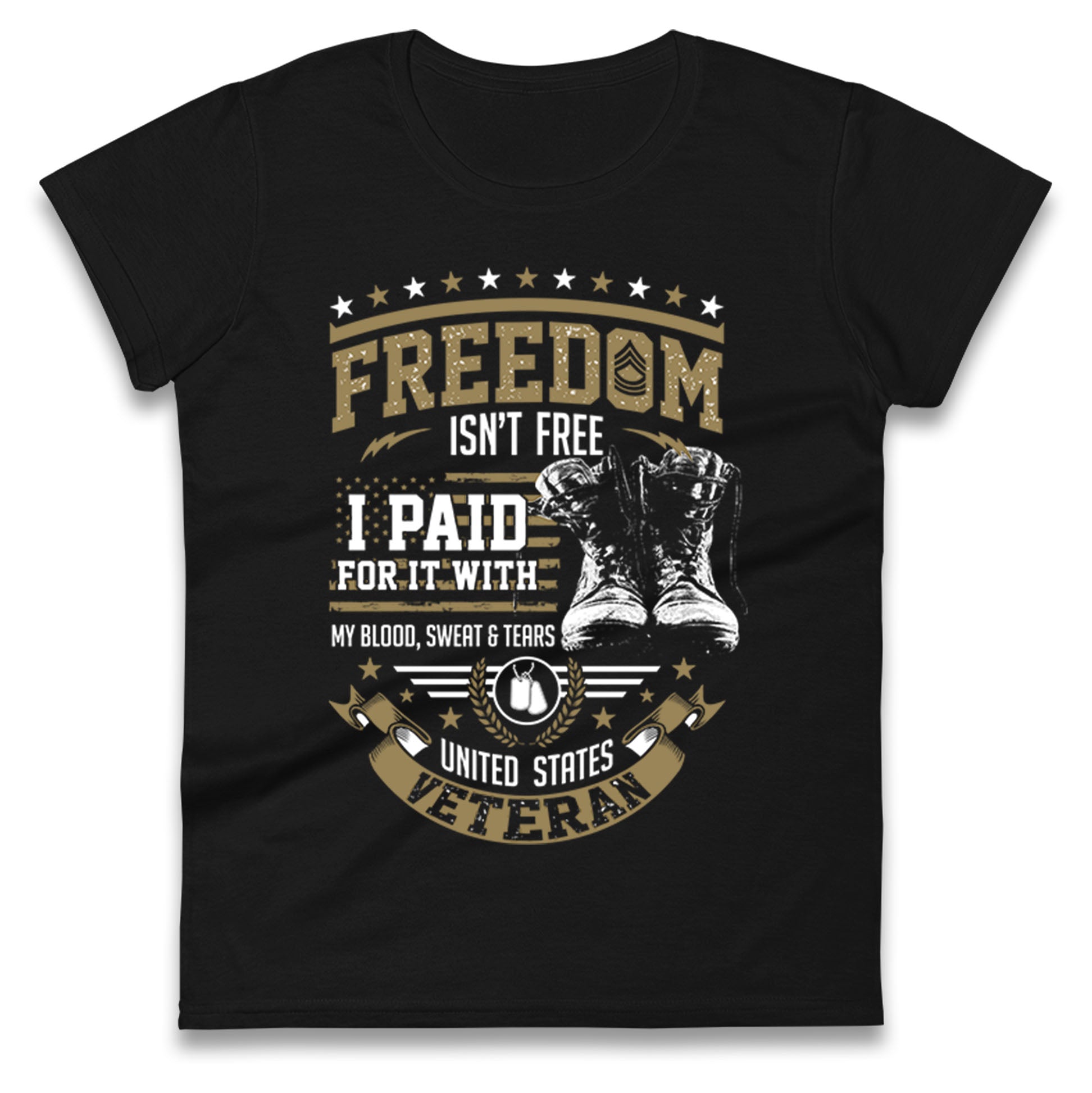 Usa Army Ladies T Shirt