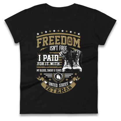 Usa Army Ladies T Shirt
